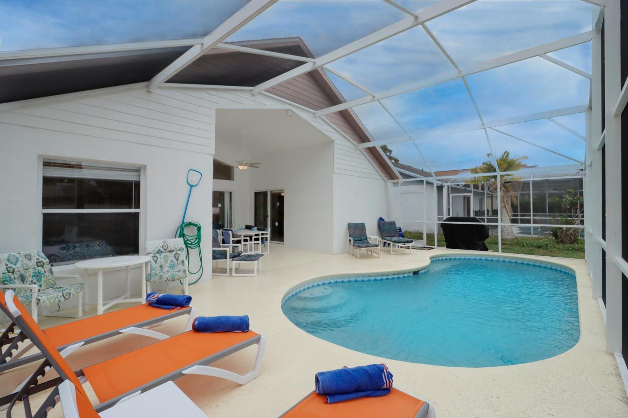 Makin Dreams With White Rose Villas - Private Pool - Game Room - Family Friendly - Nr Disney Kissimmee Εξωτερικό φωτογραφία